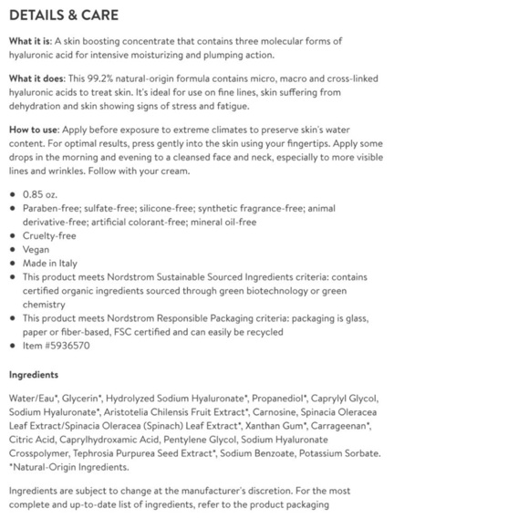 SKIN REGIMEN 1.85 HA Booster Plumping Concentrate - Picture 11 of 11